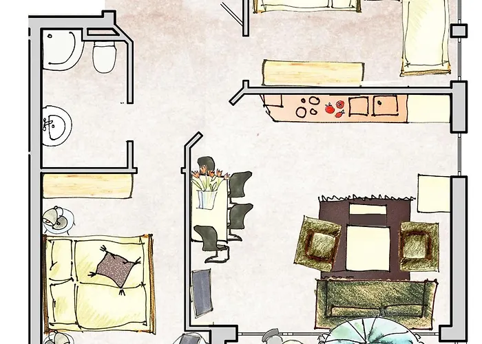 Βίλα Duenenresidenz Koenigin Augusta - Apt. 07 *